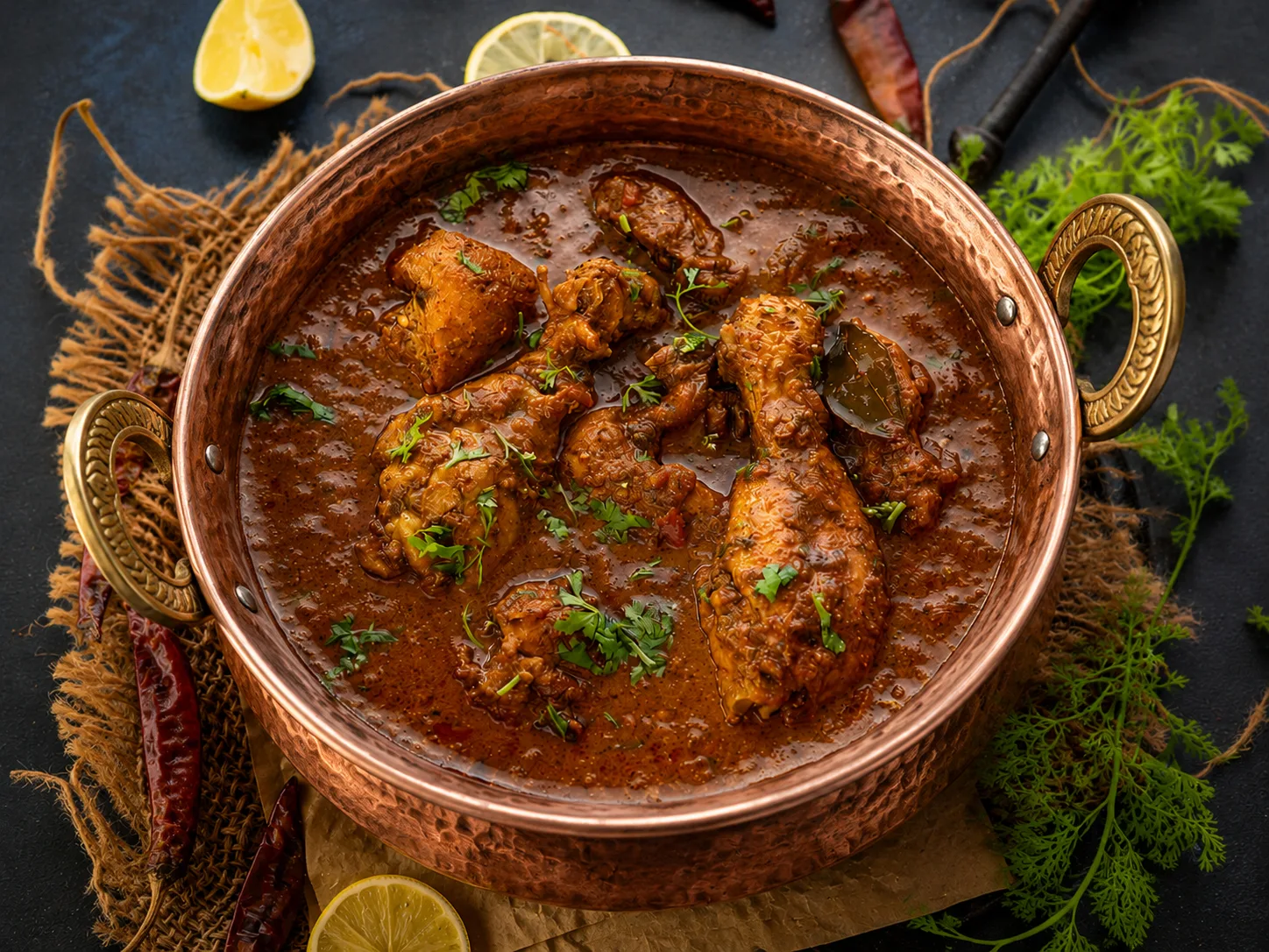 Chettinad Chicken Masala at HeritageOne