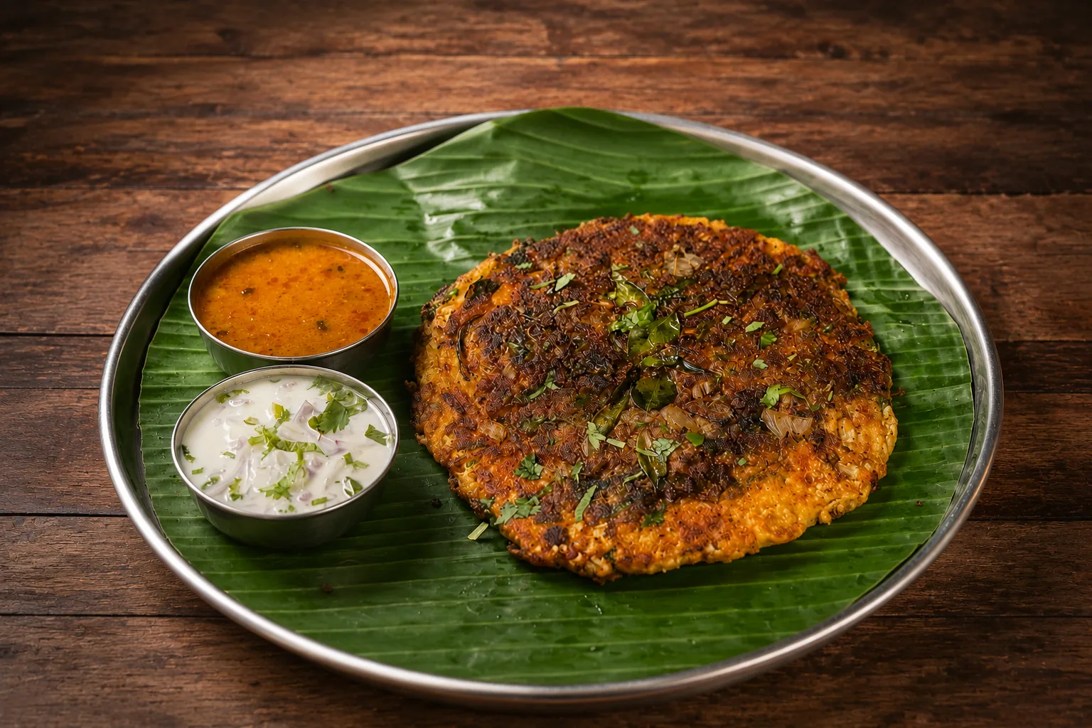 Chicken Mutton Kari Dosai at HeritageOne