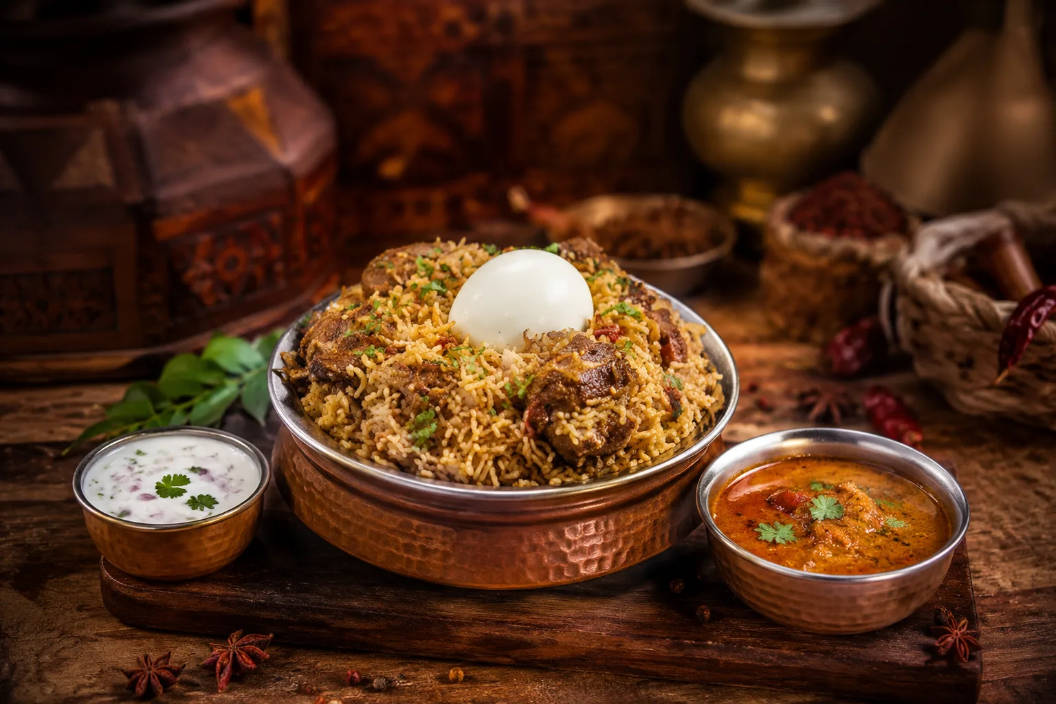 Madurai Seeraga Samba Biryani at HeritageOne