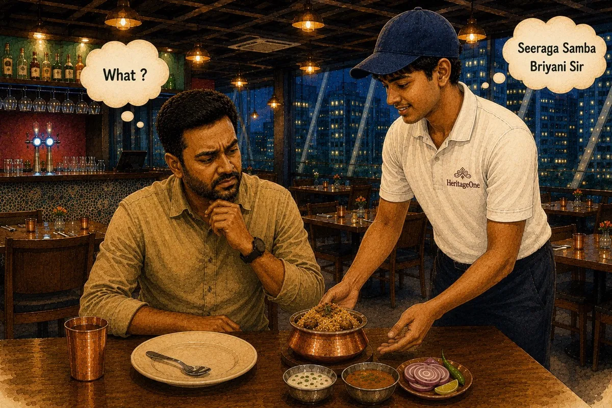 Seeraga Samba Biryani