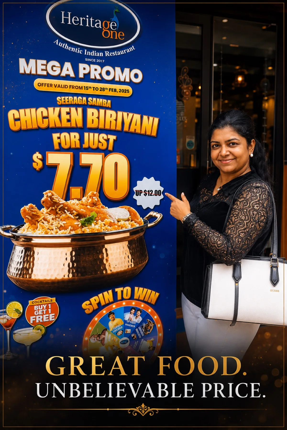 Rathna Singapore - Great Food Unbelievable Price $7.70 Biryani